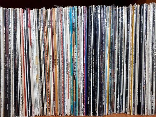 Original soundtrack LPs including Goldfinger, Thunderball and The Godfather.