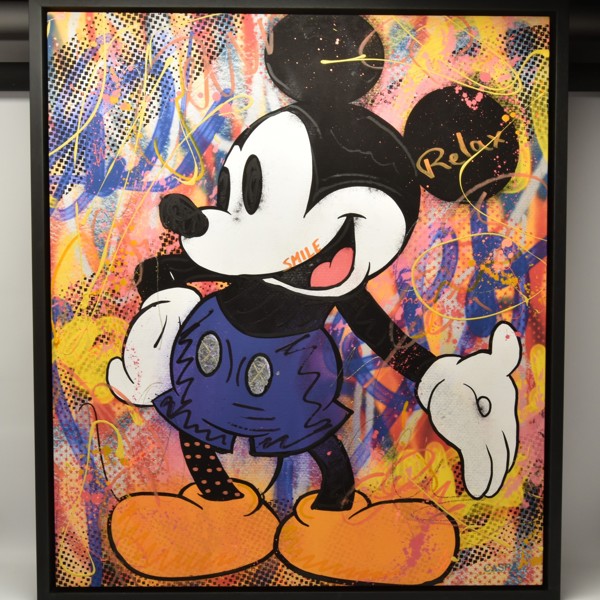 Caspa 'Daydream' Mixed Media Sold £660