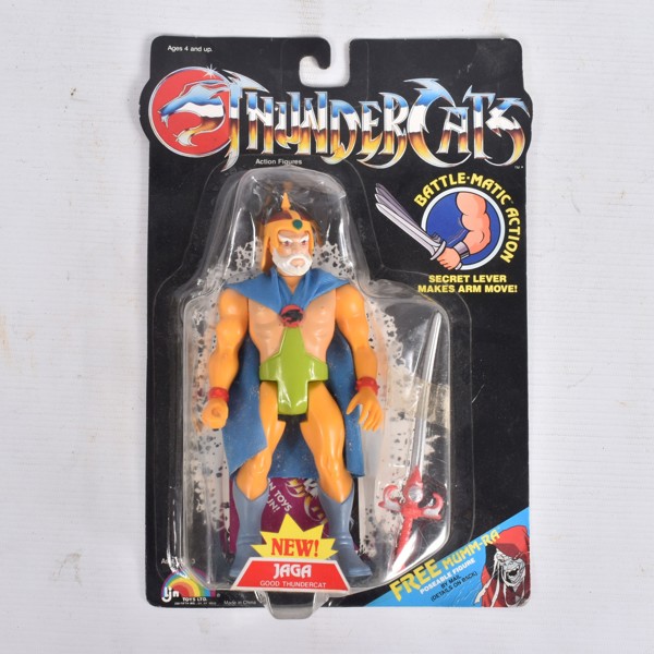 Sealed 1986 blister pack LJN Toys Ltd Thundercats 'new' Jaga figure reference 3500 sold £600.jpg