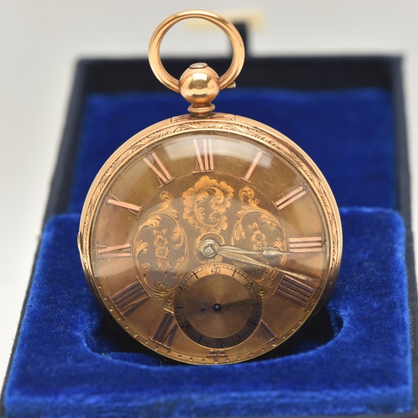 Mid C19th 18Ct Gold Pocket Watch Sold £1,800