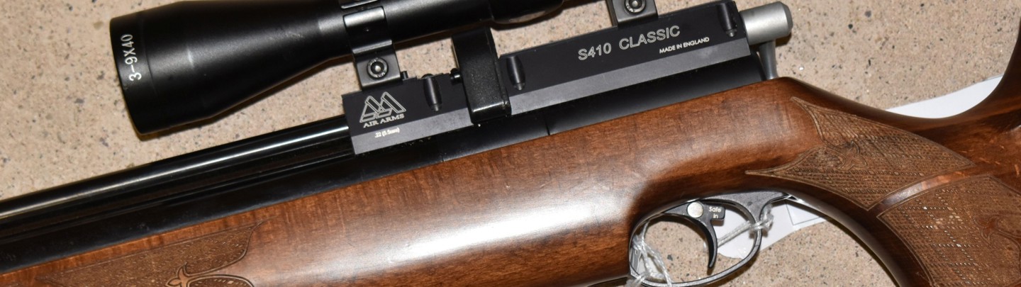 Air Arms S410 Classic PCP Air Rifle Sold £420
