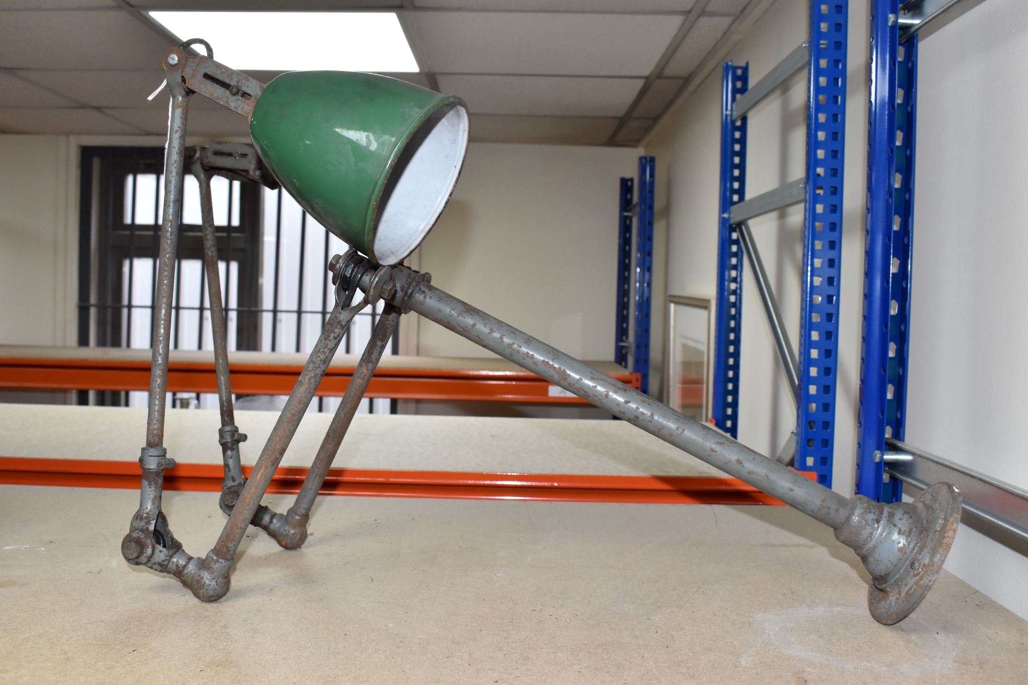 1940S Vintage Industrial Wall Light Sold £560