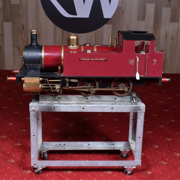 5Ins Gauge Live Steam 0 6 0 Tank Locomotive Eileen Margaret Sold £1,400