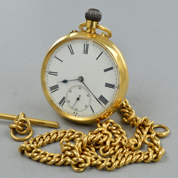 Gold Pocket Watch Sold 2 550