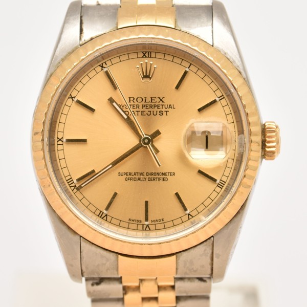 Bi-colour 36mm 1989 Rolex Datejust 16233 sold £2,900.jpg