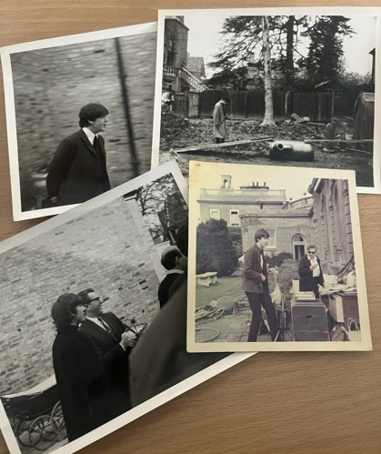 Some of the never-before-seen behind the scenes Beatles photos from A Hard Day’s Night and Help!
