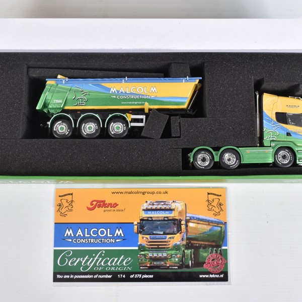 Boxed Tekno model truck sold £400.jpg