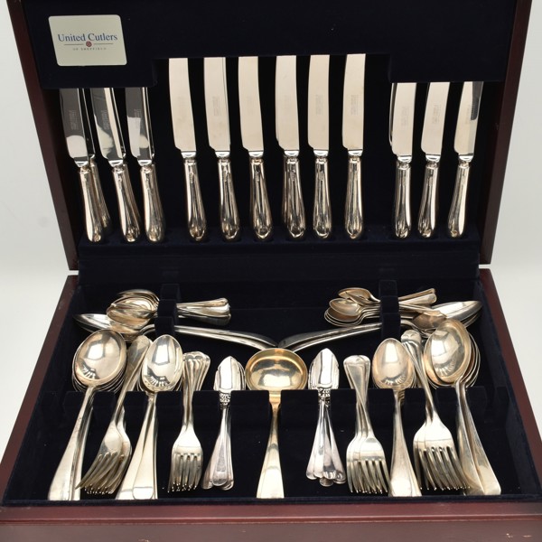 Harlequin Canteen Of C19th And C20th Sold £2,200