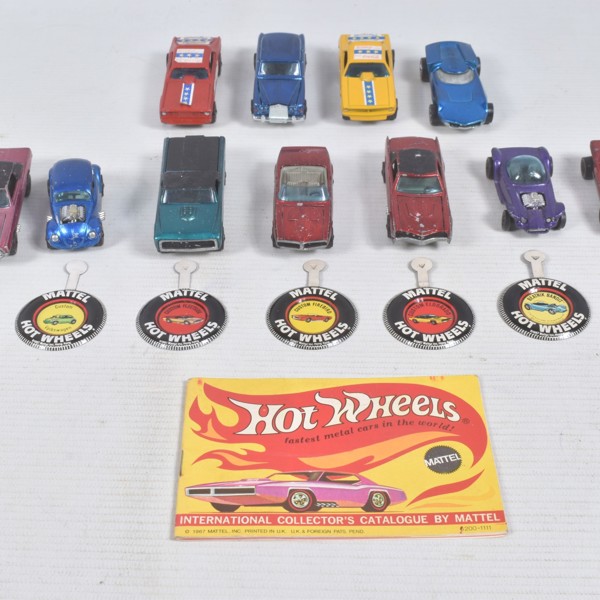Mattel Hot Wheels Original 16 Redliners Sold £480