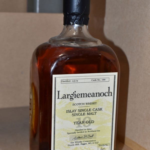 836 Largiemeanoch Islay Single Cask 19 Year Old Malt Whisky