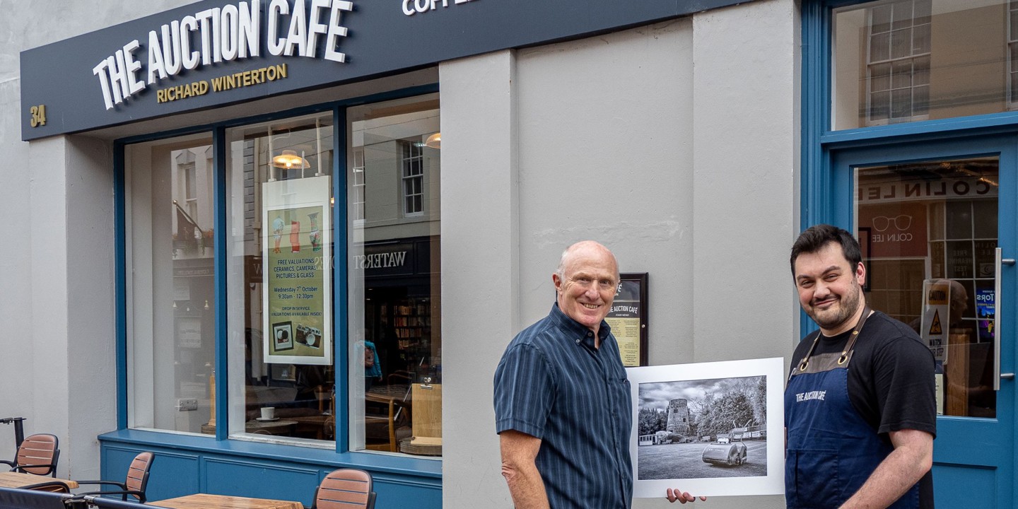 Lichfield Camera Club cafe refresh 2026 Joe Anderson Ben Palmer outside.jpg