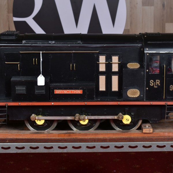 5Ins Gauge Battery Powered Model Of Class 08 Shunting Locomotive Bryncethin Sold £1,100