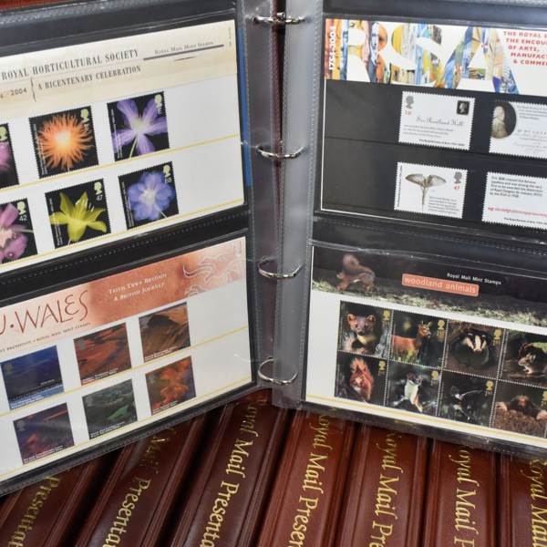 GB Stamps Collection Presentation Packs 1972 To 2024 Sold £1,900 (Detail)