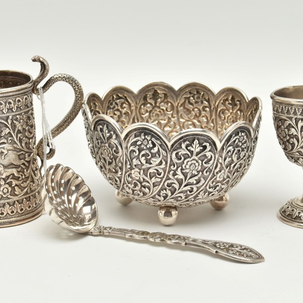 Indian Kutch Silver By Oomersi Mawji Sold £1,350