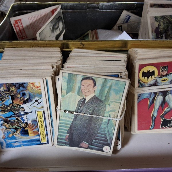 Vintage ephemera and bubblegum cards sold £900.jpg