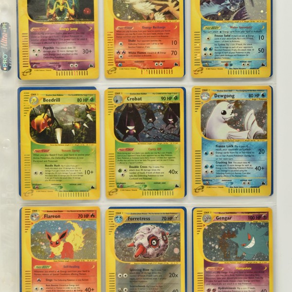 Pokemon Complete Skyridge Master Set Sold £18,000