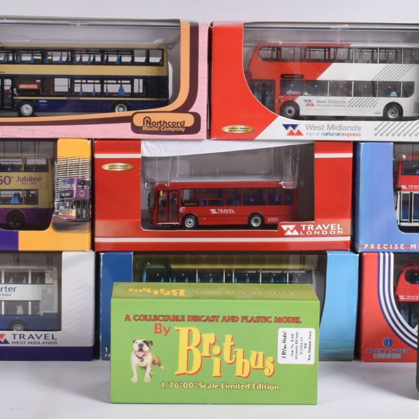 Boxed Creative Master Northcord And Britbus Bus Models Sold £480