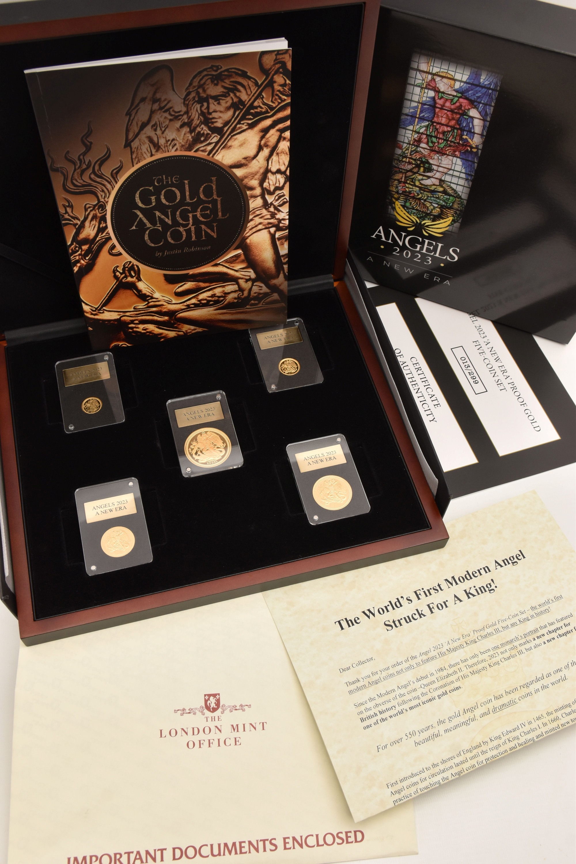 Angel 2023 proof gold five-coin set ‘A New Era’ sold £4,600.jpg