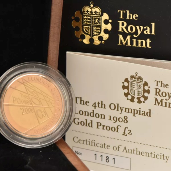 2008 cased and encapsulated gold proof £2 The 4th Olympiad, London 1908 sold £1,250.jpg