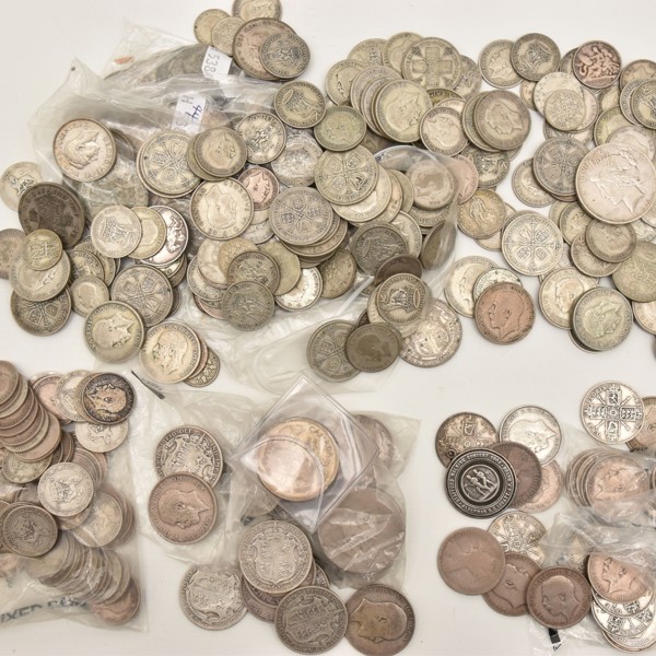 UK Coins Including Pre 1947 Half Crowns, Florins And Shillings Sold £2,700