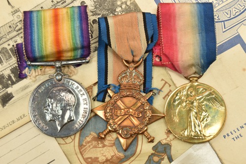 The ribbons on Harrison's 1914-1915 trio had been mixed up.