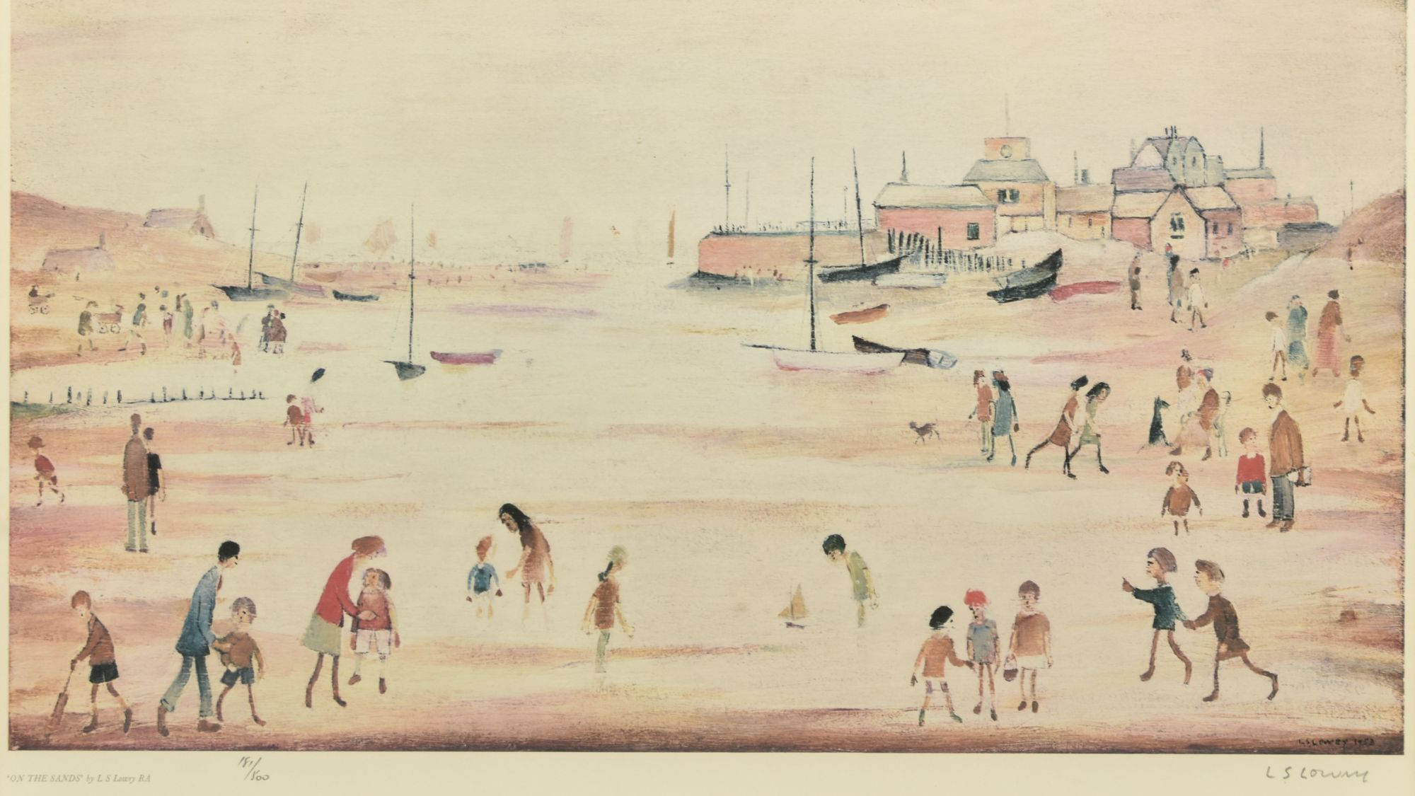 LS Lowry On The Sands Web Page Top Image