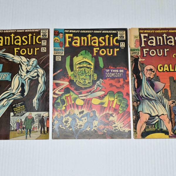 Fantastic Four 48 49 50 Sold £580