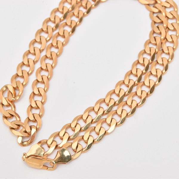 Heavy 9Ct Gold Chain Necklace Sold £1,350
