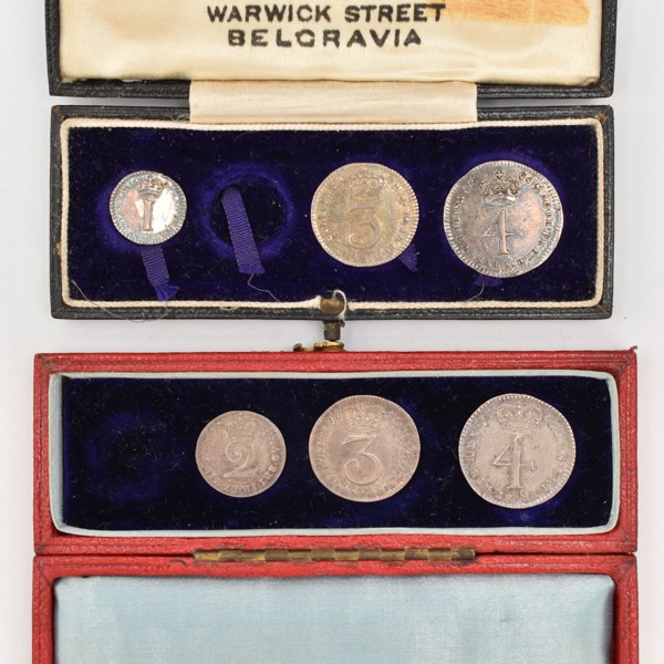 William And Mary 1694 And George III 1765 Part Maundy Sets Sold £1,900