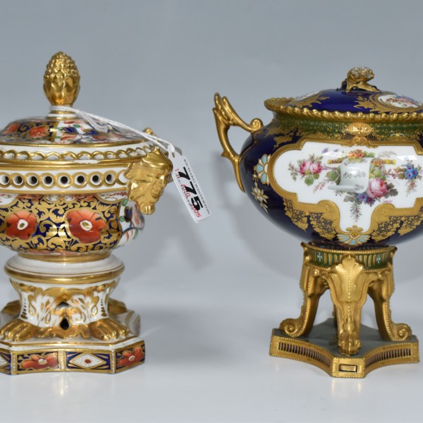 Two Pieces Of Royal Crown Derby Sold £850