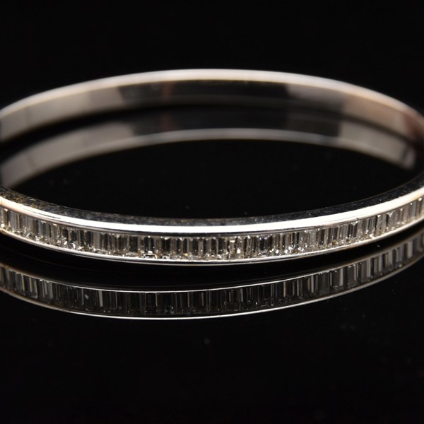 Diamond Set Bangle Sold £1,500