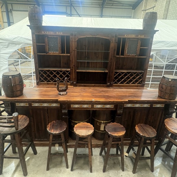 Complete Home Bar Set Up Sold £600