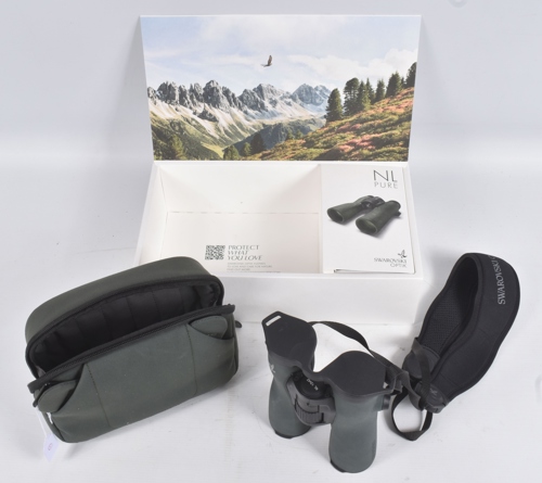Lot 230: Swarovski Optik NL Pure 12X42 binoculars.
