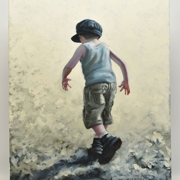 'Scary Monster Study Two' By Keith Proctor, Oil On Board Sold £500