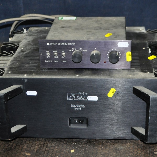 Madrigal Audio Lab Mark Levinson No27.5 Dual Monaural Power Amplifier Sold £1,050