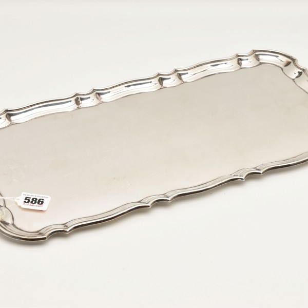 Elizabeth II Silver Twin Handled Tray Sold £1,800