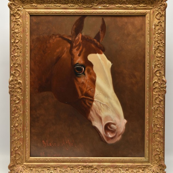 'Blair Athol' Oil Painting By Alfred Frank De Prades Sold £1,700