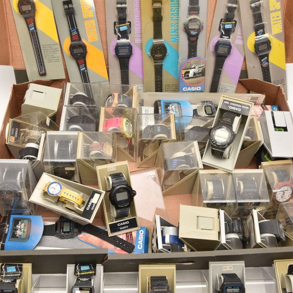Collection Of Casio Digital Quartz Watches Sold £1,100