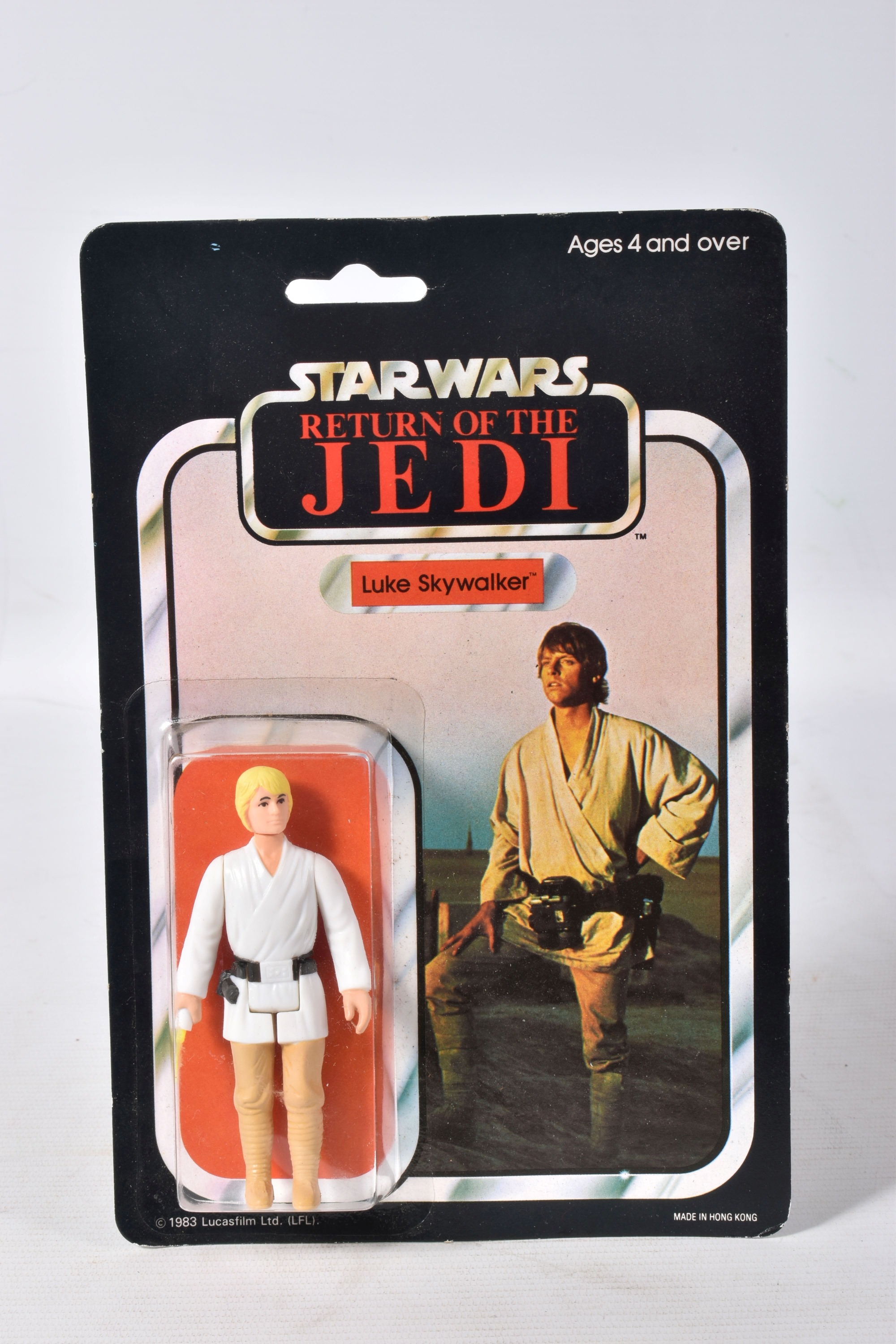 Sealed Palitoy Return Of The Jedi Luke Skywalker Figure 1983 Sold £1,350
