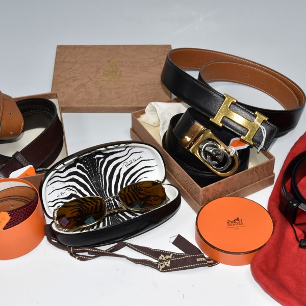 Hermes, Gucci And Roberto Cavalli Designer Accessories Sold £800