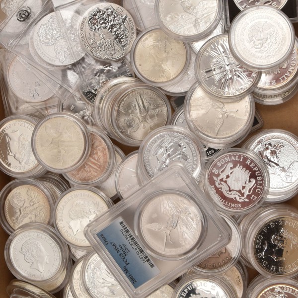 Silver 1Oz .999 Coins 112 Coins Sold £5,800