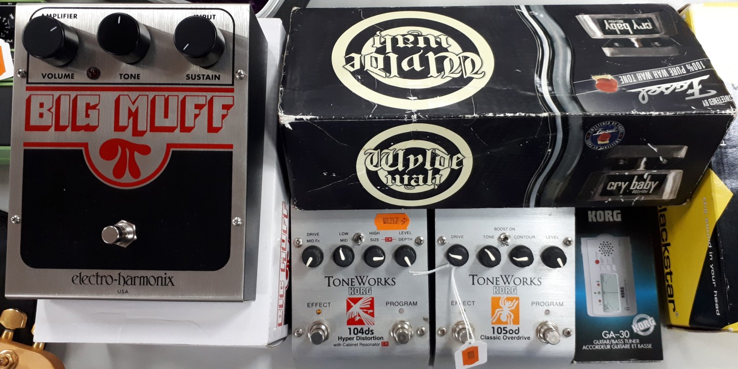 An Electro Harmonix Big Muff Pi Is One Of The Iconic Effect Pedals