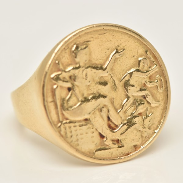 Heavy Gold Ring Sold £950