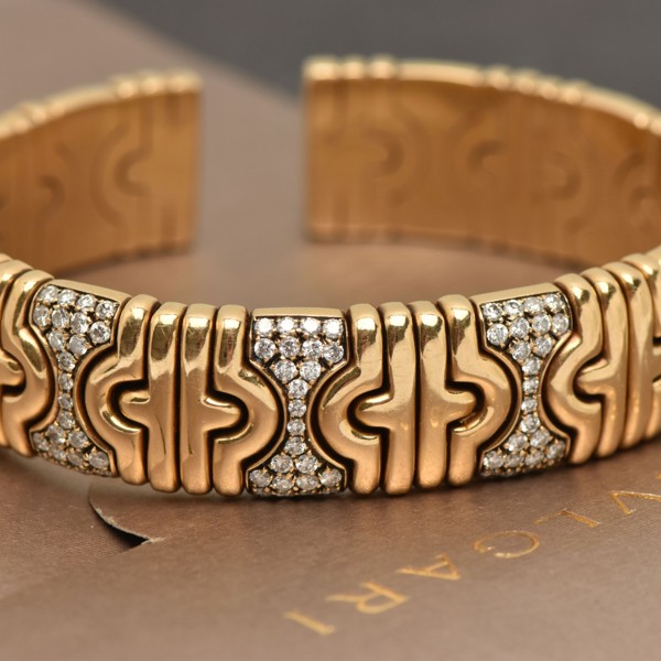 Bulgari BVLGARI Parentesi Cuff Bracelet Sold £9,600
