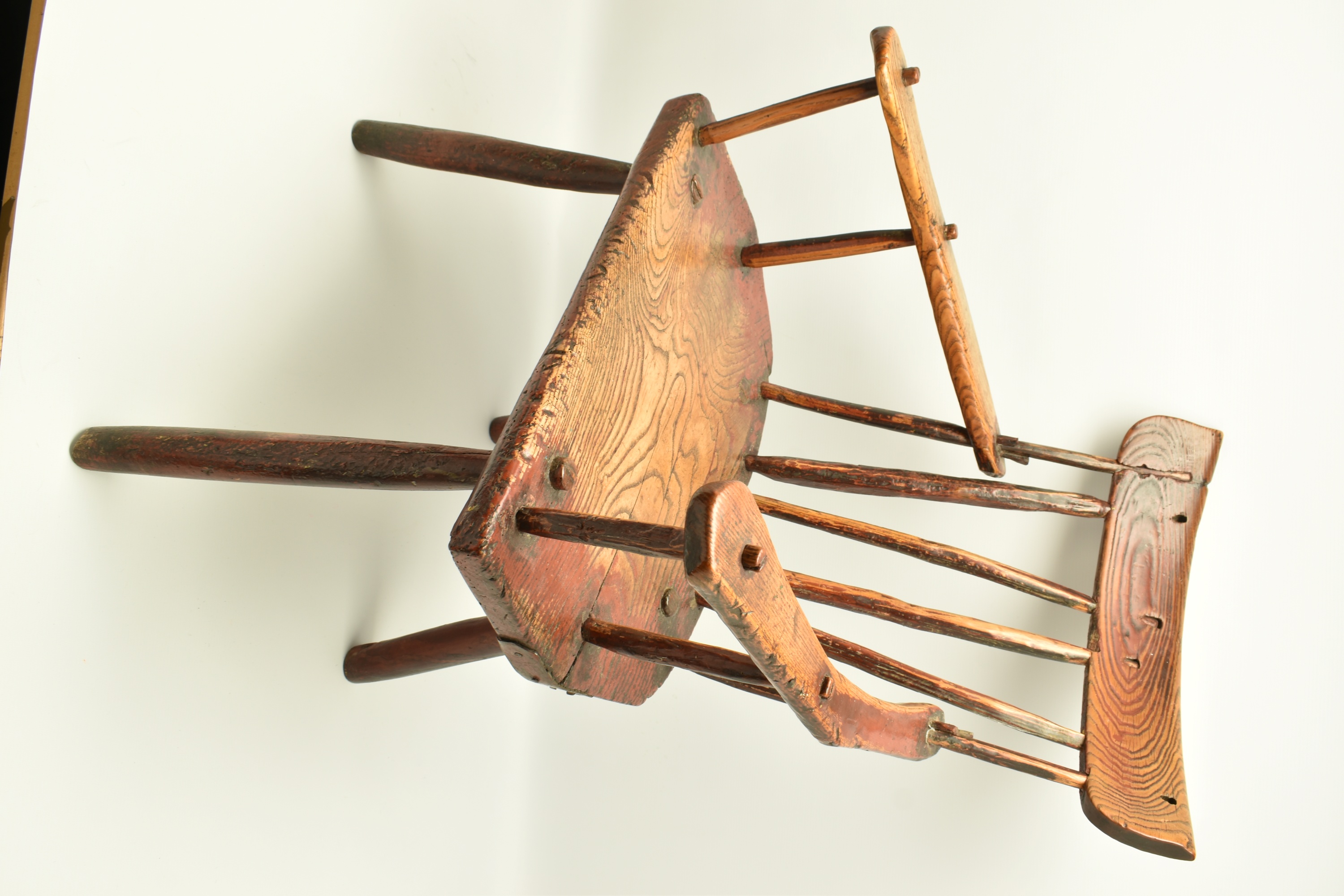 Elm Primative Comb Back Chair DB Sold £1,400