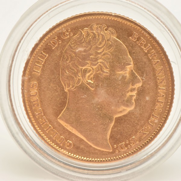 1831 William IV Gold Sovereign Sold £2,500