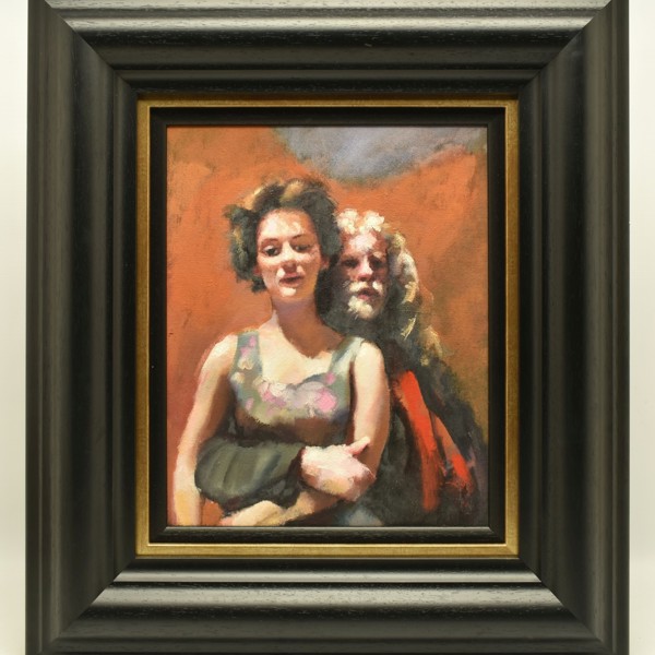 Robert Lenkiewicz 'Painter With Billy, Temptation Of St Anthony' Sold £1,200