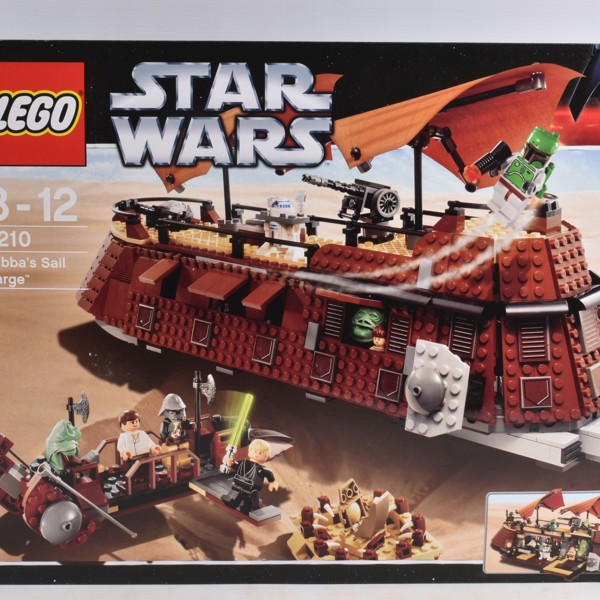 Sealed Boxed LEGO Star Wars Jabba's Sail Barge Reference 6210 Sold £340