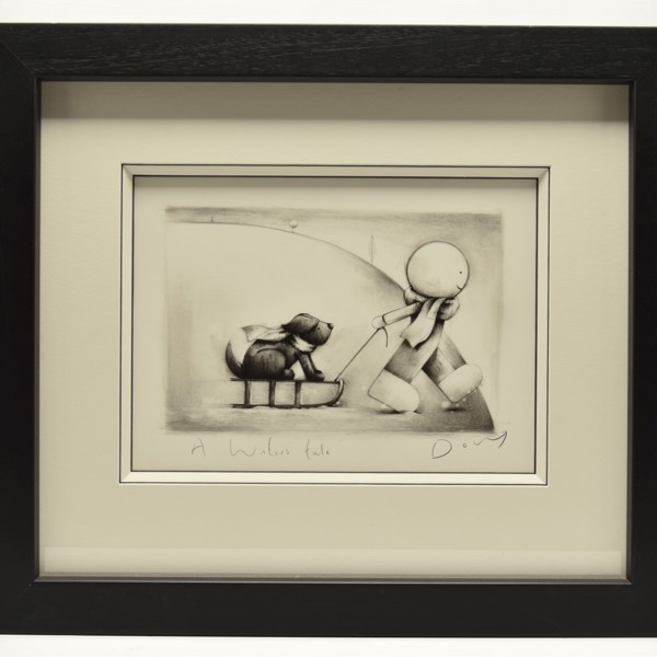 Doug Hyde signed charcoal sketch A Winter's Tale sold £3,700.jpg