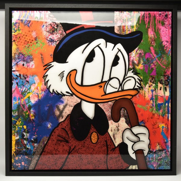 Caspa 'Mind Games' Mixed Media Sold £380